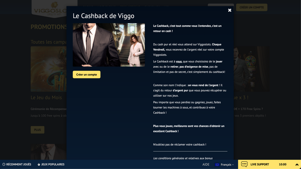 Revue du casino en ligne Viggo Slots